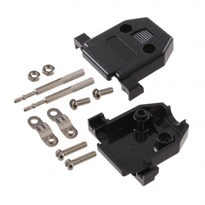 DA15-HD-PB-TS by Adam Tech - D-SUB HOOD 15 WAY, BLACK THUMB S