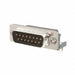 DA15-PL-24 by Adam Tech - CONNECTOR D-SUB PLUG 15POS R/A SLDR