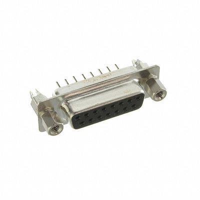 DA15-ST-1-BL-JS by Adam Tech - CONNECTOR D-SUB RCPT 15POS VERT SLDR