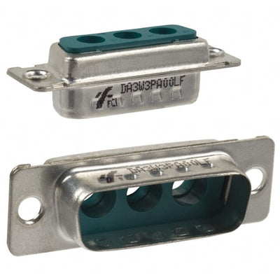 DA3W3PA00LF by Amphenol ICC (FCI) - CONNECTOR D-SUB HOUSING PLUG 3POS