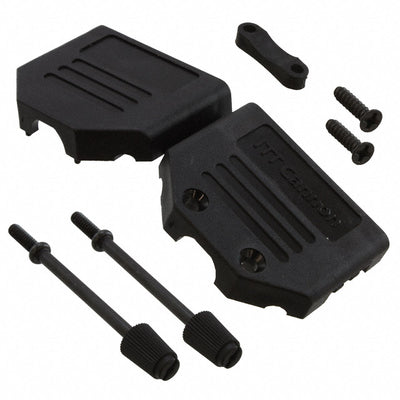 DABS-15 by ITT Cannon, LLC - CONNECTOR BACKSHELL 15POS 180DEG