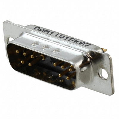 DAM-11W1P-K87 by ITT Cannon, LLC - CONNECTOR D-SUB PLUG 11POS PNL MNT