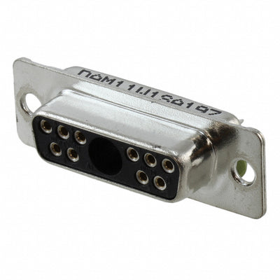 DAM-11W1S-A197 by ITT Cannon, LLC - CONNECTOR D-SUB RCPT 11POS PNL MNT