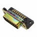 DAM-15P-D by ITT Cannon, LLC - CONNECTOR D-SUB PLUG 15POS R/A SLDR