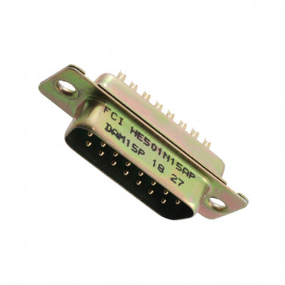 DAM15P by Amphenol ICC (FCI) - CONNECTOR D-SUB PLUG 15P SLDR CUP