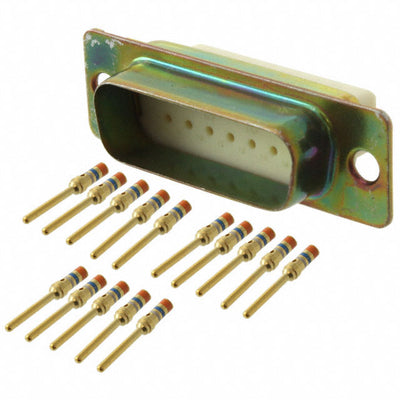 DAMAM-15P by ITT Cannon, LLC - CONNECTOR D-SUB PLG 15P PNL MT CRIMP