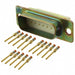 DAMAM-15P by ITT Cannon, LLC - CONNECTOR D-SUB PLG 15P PNL MT CRIMP