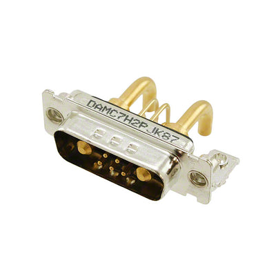 DAMC-7H2P-J-K87 by ITT Cannon, LLC - CONNECTOR D-SUB PLUG 7POS R/A SLDR