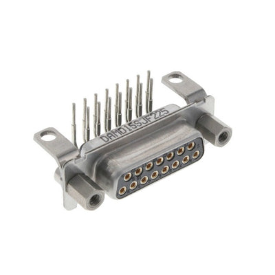 DAMD15SJF225 by ITT Cannon, LLC - CONNECTOR D-SUB RCPT 15POS R/A SLDR