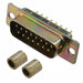 DAMM-15P-M by ITT Cannon, LLC - CONNECTOR D-SUB PLUG 15P PNL MNT SLDR