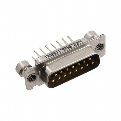 DAMV15PNF225 by ITT Cannon, LLC - CONNECTOR D-SUB PLUG 15P PNL MNT SLDR