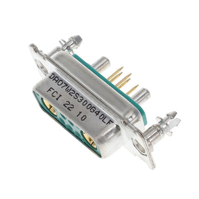 DAO7W2S300G40LF by Amphenol ICC (FCI) - CONNECTOR D-SUB RCPT 7POS VERT SLDR
