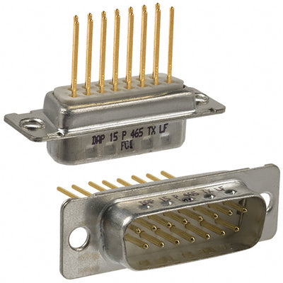DAP15P465TXLF by Amphenol ICC (FCI) - CONNECTOR D-SUB PLUG 15POS PNL MNT WW