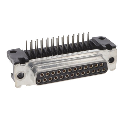 DB-25S-1A2N-A197 by ITT Cannon, LLC - CONNECTOR D-SUB RCPT 25POS R/A SLDR