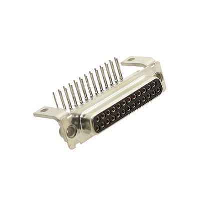 DB-25S-1AFN-A197 by ITT Cannon, LLC - CONNECTOR D-SUB RCPT 25POS R/A SLDR