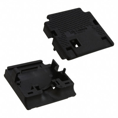 DB11533922 by ITT Cannon, LLC - CONNECTOR BACKSHELL 25POS 180DEG BLK