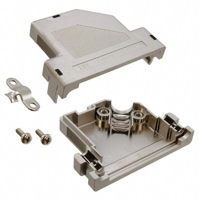 DB12107351 by ITT Cannon, LLC - CONNECTOR BACKSHELL 25POS 50DEG SHLD