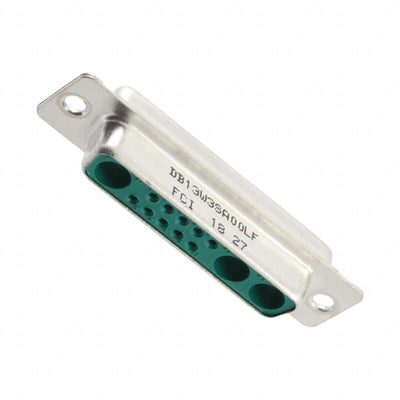 DB13W3SA00LF by Amphenol ICC (FCI) - CONNECTOR D-SUB RCPT 13POS SLDR CUP