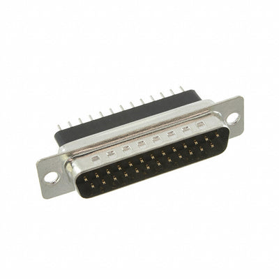 DB25-PE-1 by Adam Tech - CONNECTOR D-SUB PLUG 25POS VERT SLDR