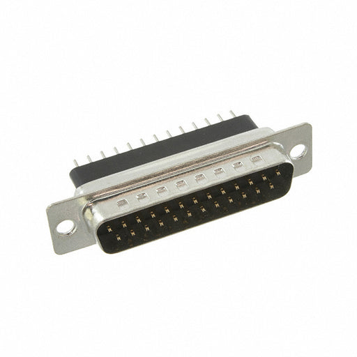 DB25-PE-1 by Adam Tech - CONNECTOR D-SUB PLUG 25POS VERT SLDR