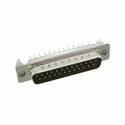 DB25-PT-1-BL by Adam Tech - CONNECTOR D-SUB PLUG 25POS VERT SLDR