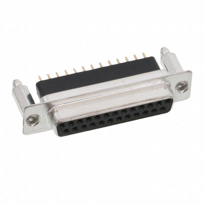 DB25-SE-1-BL by Adam Tech - CONNECTOR D-SUB RCPT 25POS VERT SLDR