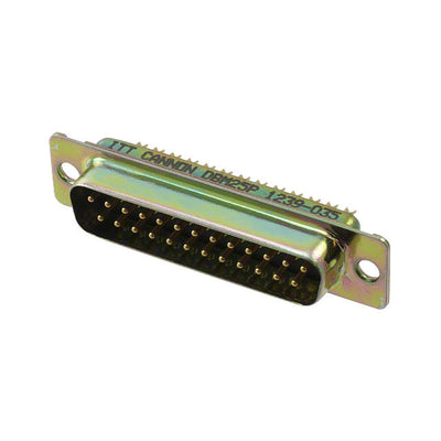 DBM-25P by ITT Cannon, LLC - CONNECTOR D-SUB PLUG 25POS PNL MNT