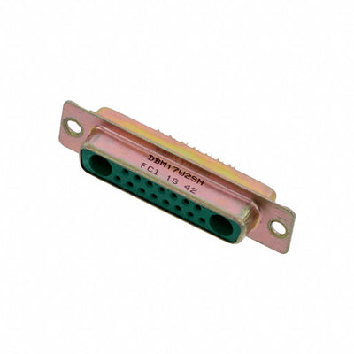 DBM17W2SN by Amphenol ICC (FCI) - CONNECTOR D-SUB RCPT 17P SLDR CUP