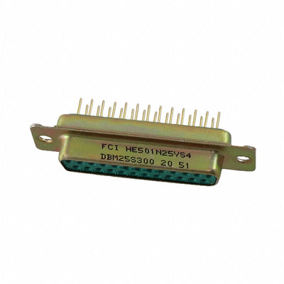 DBM25S300 by Amphenol ICC (FCI) - CONNECTOR D-SUB RCPT 25POS VERT SLDR