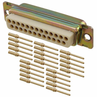 DBMA-25P by ITT Cannon, LLC - CONNECTOR D-SUB PLG 25P PNL MT CRIMP