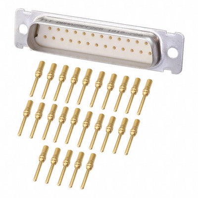 DBMA25PF225 by ITT Cannon, LLC - CONNECTOR D-SUB PLUG 25POS PNL MNT