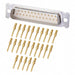 DBMA25PF225 by ITT Cannon, LLC - CONNECTOR D-SUB PLUG 25POS PNL MNT