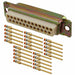 DBMAM-25P by ITT Cannon, LLC - CONNECTOR D-SUB PLG 25P PNL MT CRIMP