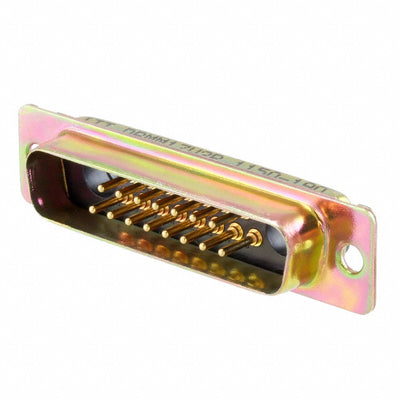 DBMM-17W2P by ITT Cannon, LLC - CONNECTOR D-SUB PLUG 17POS PNL MNT