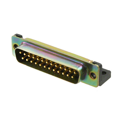 DBMM-25P-L by ITT Cannon, LLC - CONNECTOR D-SUB PLUG 25POS R/A SLDR