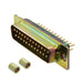 DBMM-25P-Z by ITT Cannon, LLC - CONNECTOR D-SUB PLUG 25P PNL MNT SLDR