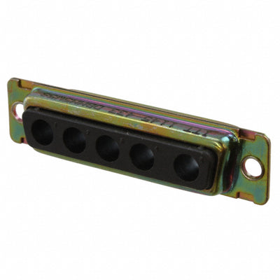 DBMM-5W5S by ITT Cannon, LLC - CONNECTOR D-SUB HOUSING RCPT 5POS