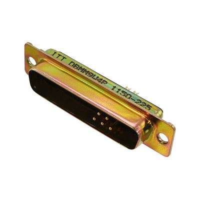 DBMM-9W4P by ITT Cannon, LLC - CONNECTOR D-SUB PLUG 9POS PNL MNT