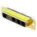 DBMM-9W4S by ITT Cannon, LLC - CONNECTOR D-SUB RCPT 9POS PNL MNT
