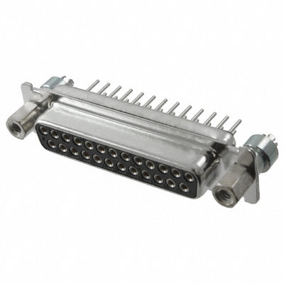 DBMN-25S-N-A197 by ITT Cannon, LLC - CONNECTOR D-SUB RCPT 25P PNL MNT SLDR
