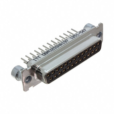 DBMV25SNA197 by ITT Cannon, LLC - CONNECTOR D-SUB RCPT 25POS STR PCB