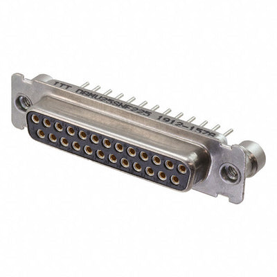 DBMV25SNF225 by ITT Cannon, LLC - CONNECTOR D-SUB RCPT 25P PNL MNT SLDR