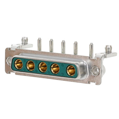DBO5W5S500G30LF by Amphenol ICC (FCI) - CONNECTOR D-SUB RCPT 5POS R/A SLDR