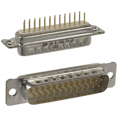 DBP25P365TXLF by Amphenol ICC (FCI) - CONNECTOR D-SUB PLUG 25POS VERT SLDR