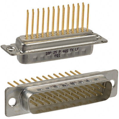 DBP25P465TXLF by Amphenol ICC (FCI) - CONNECTOR D-SUB PLUG 25POS PNL MNT WW