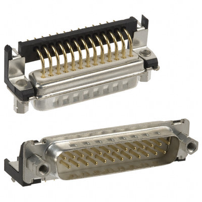 DBPV25P565GTXLF by Amphenol ICC (FCI) - CONNECTOR D-SUB PLUG 25POS R/A SLDR