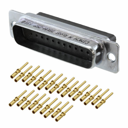 DBUH-25P by Cinch Connectivity Solutions - CONNECTOR D-SUB PLUG 25POS CRIMP