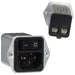 DC12.5102.201 by SCHURTER Inc. - PWR ENT MOD RCPT IEC320-C14 PNL