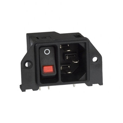 DC21.0023.1111 by SCHURTER Inc. - PWR ENT MOD RCPT IEC320-C14 PNL