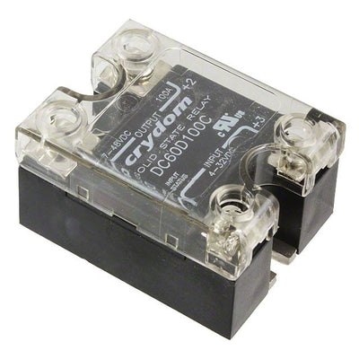 DC60D100C by Sensata-Crydom - SOLIDSTATE RELAY SPST-NO 100A 1-48V